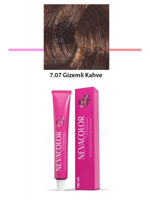Premium 7.07 Gizemli Kahve - Kalıcı Krem Saç Boyası 50 g Tüp