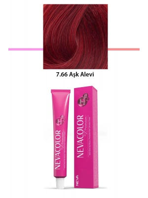 Premium 7.66 Aşk Alevi - Kalıcı Krem Saç Boyası 50 g Tüp