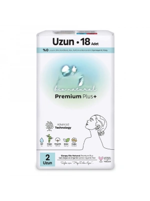Premium Plus Uzun Ped 18 Adet