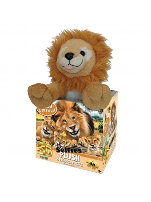 Prime 3D - Aslan Pelüş ve Selfie 48 Parça Puzzle 15803