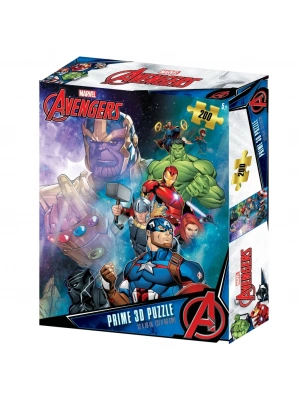 Prime 3D - Avengers 200 Parça Puzzle 33125