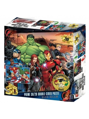 Prime 3D Çift Taraflı Puzzle 200 Parça
