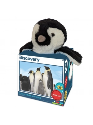 Prime 3D - Penguen Pelüş ve Selfie 48 Parça Puzzle 15809