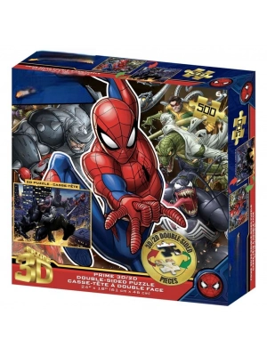 Prime 3DÇift Taraflı Puzzle 500 Parça