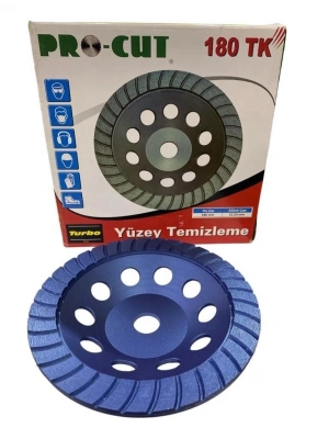 ® Procut 51187 Turbo Serisi Yüzey Temizleme 180 mm