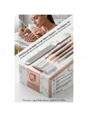 Profesyonel 35 Parça Batık Tırnak Bakım Sistemi - The Master Kit  723300