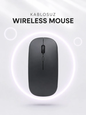 Profesyonel Mouse Wireless  Faresi Bluetooth Bağlantılı