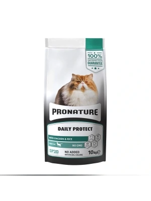 Pronature Adult Tavuklu ve Pirinçli Yetişkin Kedi Maması 10 Kg