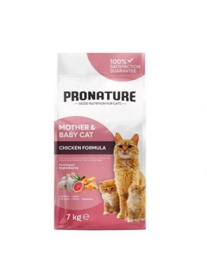 Pronature Mother & Baby Cat Tavuk Etli Anne ve Yavru Kedi Maması 7 Kg