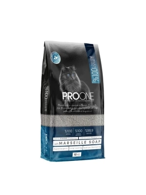 ProOne Hypoallergenic Marsilya Sabunu Kokulu İnce Taneli Sodyum Bentonit Kedi Kumu 1 Adet 10 Kg