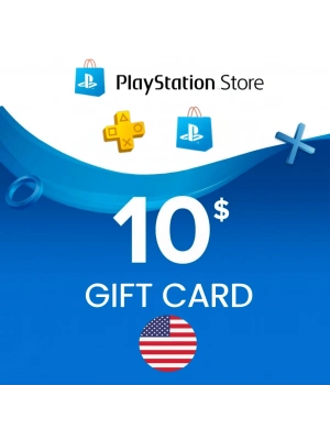 PSN Network 10 USD Gift Card