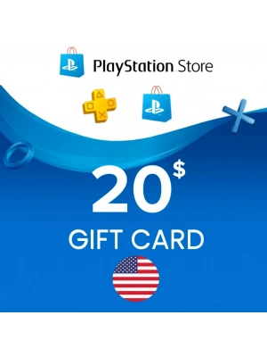 PSN Network 20 USD Gift Card