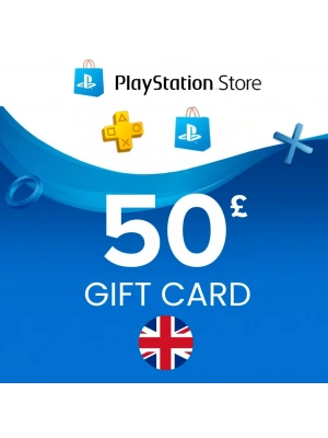 PSN Network 50 GBP Gift Card