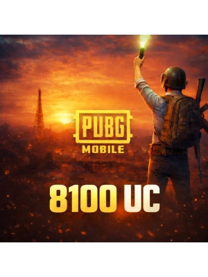 PUBG Mobile 8100 UC TR
