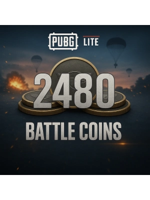 PUBG MOBILE LITE – 2480 (1550+930) Battle Coin