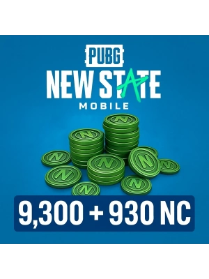 Pubg New State Mobile 9.300 + 930 Nc
