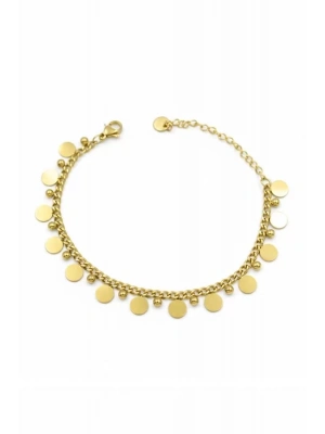 Pullu Bileklik - Altın