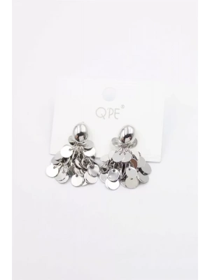 Pullu Küpe - Gümüş