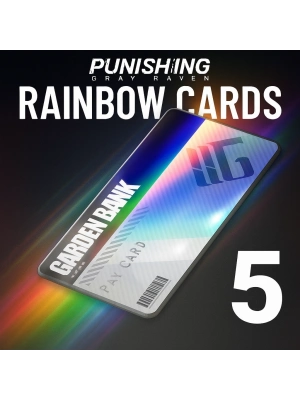 Punishing Gray Raven 5 Rainbow Cards