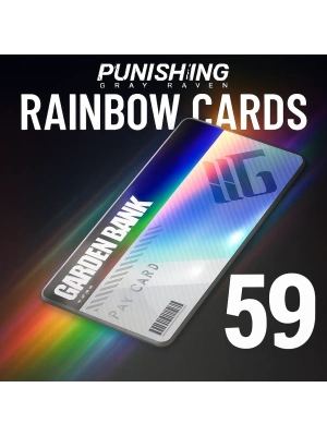 Punishing Gray Raven 59 Rainbow Cards