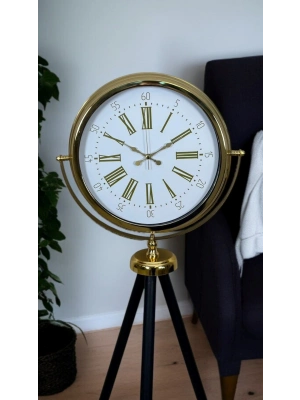 ® Pure Gold Tripod Ayaklı Saat
