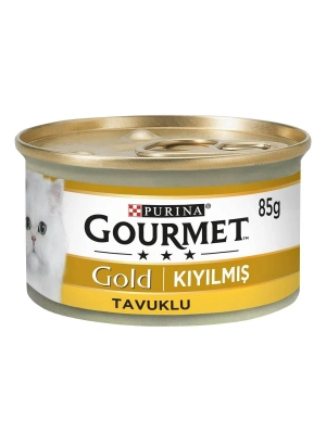 Purina Gourmet Gold Kıyılmış Tavuklu Kedi Konservesi 85 gr