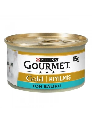 Purina Gourmet Gold Kıyılmış Ton Balıklı Kedi Konservesi 85gr