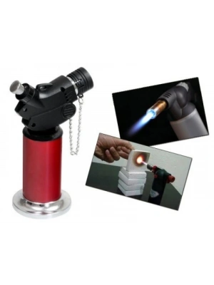 Pürmüz Çakmak Kapaklı 1300 Derece Gazlı Pürmüz Çakmak Alev Isı Tabancası