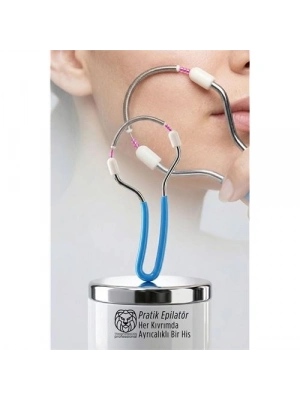 ® Pürüzsüzlük Sanatı: Pratik Yaylı Yüz Epilatörü: İnce Tüylere Kesin Çözüm, Bıyık ve Yüz Tüy Alma Yayı
