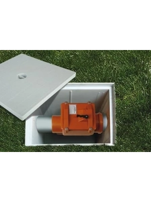 PVC Pissu Atıksu Çekvalfi 150 mm Kilitli