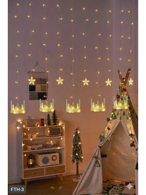 Ramazan Perde LED Işık 3 Metre