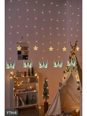 Ramazan Perde LED Işık 3 Metre