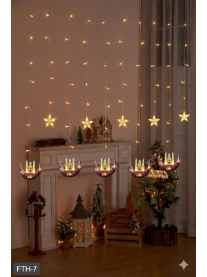 Ramazan Perde LED Işık 3 Metre