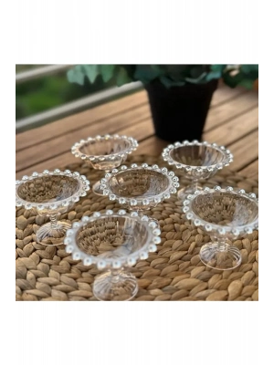 Rayan Petra 6lı Boncuklu Ayaklı Sunumluk