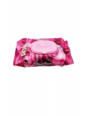 Red Rose Islak Havlu Mendil 90 Adet Kapaklı Gül Kokulu