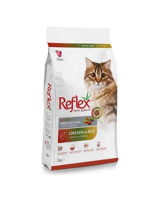 Reflex Adult Renkli Taneli Tavuklu Yetişkin Kedi Maması 2 Kg