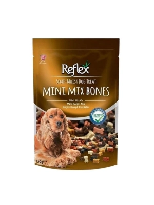 Reflex Küçük Karışık Kemikler Yarı Yumuşak Köpek Ödül Maması 1 Adet 150 Gr