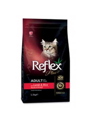 Reflex Plus Adult Kuzu ve Pirinçli Yetişkin Kedi Maması 1.5 Kg