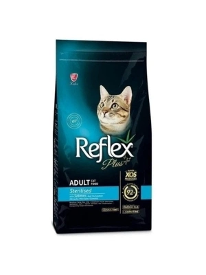 Reflex Plus Adult Somonlu Kısırlaştırılmış Kedi Maması 1.5+500 Gr Hediyeli