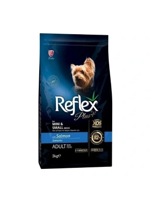 Reflex Plus Adult Somonlu Küçük Irk Yetişkin Köpek Maması 3 Kg