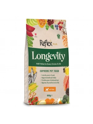 Reflex Plus Longevity Hipoalerjenik Yavru Kedi Maması 800gr