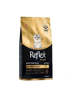 Reflex Plus Scottish Fold Hypoallergenic Tavuklu Yavru Kedi Maması 1.5 Kg