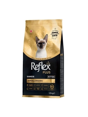Reflex Plus Siamese Hypoallergenic Tavuklu Yavru Kedi Maması 1.5 Kg