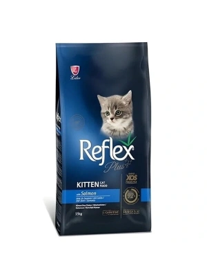 Reflex Plus Somonlu ve Pirinçli Yavru Kedi Maması 15 Kg