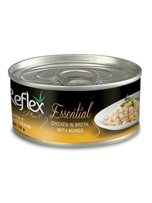 Reflex Plus Tavuk ve Mangolu Yetişkin Konserve Kedi Maması 1 Adet 70 Gr