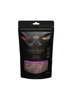 Reflex Snackies Natural Kuzu Etli Küp Tahılsız Köpek Ödül Maması 1 Adet 170 Gr