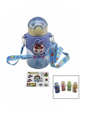 Renkli Mika Kristal Suluk Matara 600ML Royaleks-CLKN2045