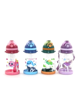 Renkli Pipetli Suluk 550 Ml