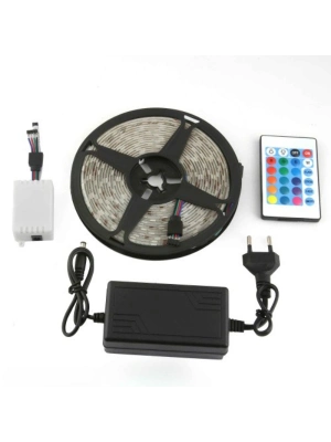 RGB Şerit 54 LED Kumandalı USB Bağlantılı