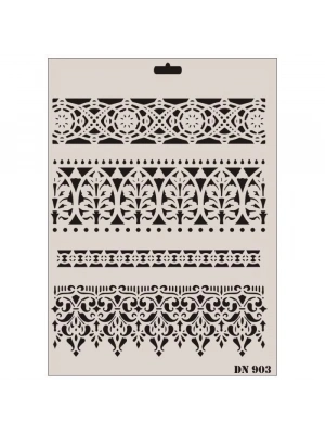 ® Rich Dantel Seri DN-903 Stencil 35x25 cm